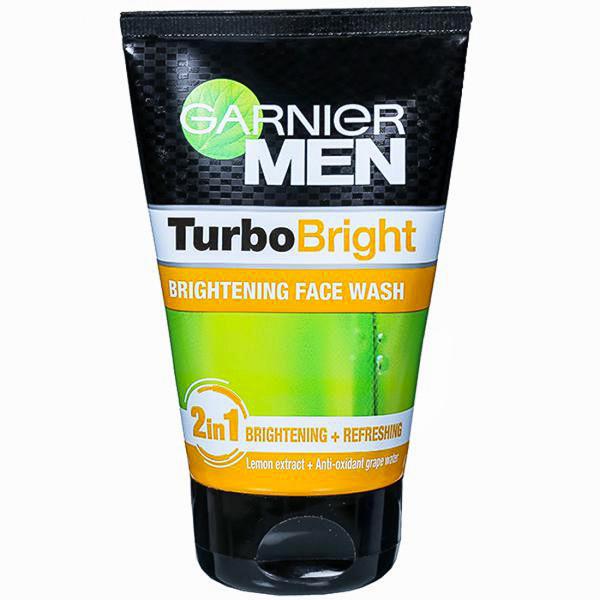 GARNIER MEN T.BRIT BRTNIG FACE WASH 100G